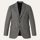 Men's Wool Herringbone Blazer | Classic Sophistication, Timeless Style