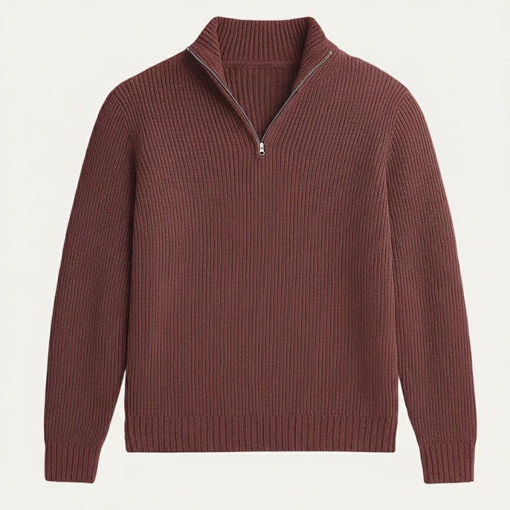 Kyle | Cashmere Half-Zip Jumper