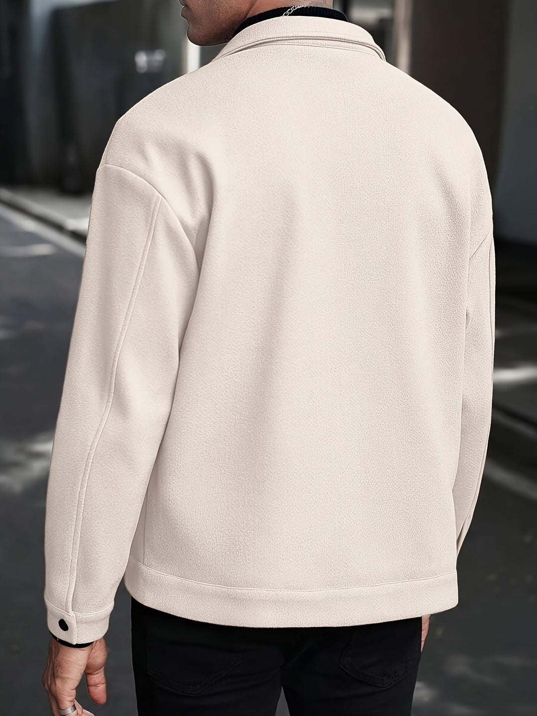 Reuben | Snap-Button Overshirt Jacket