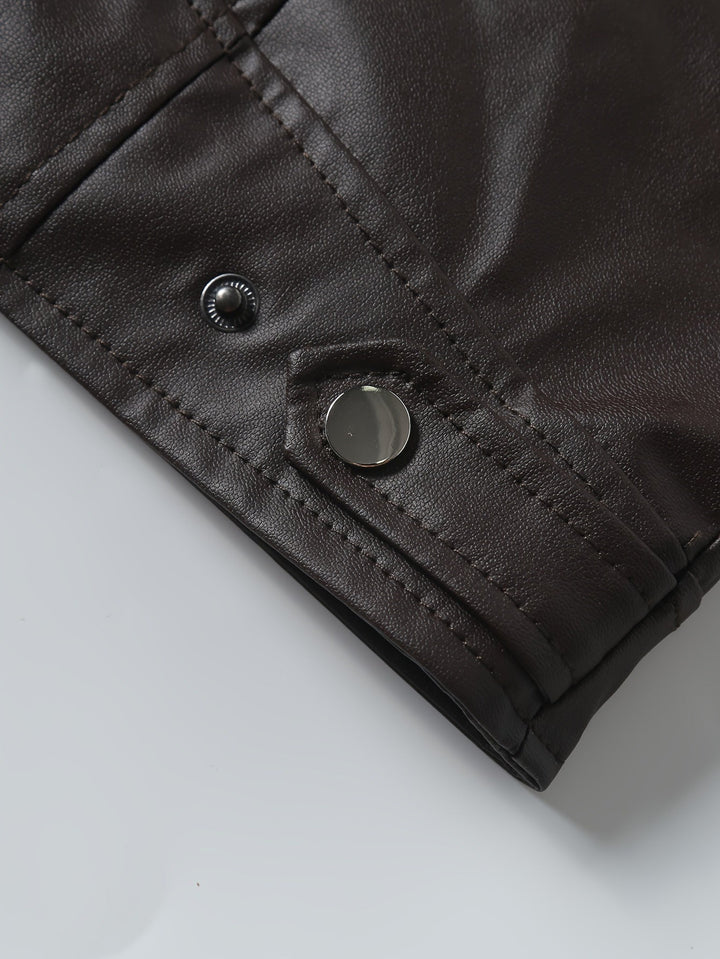 Felix | Moto-Style Stand-Collar Jacket