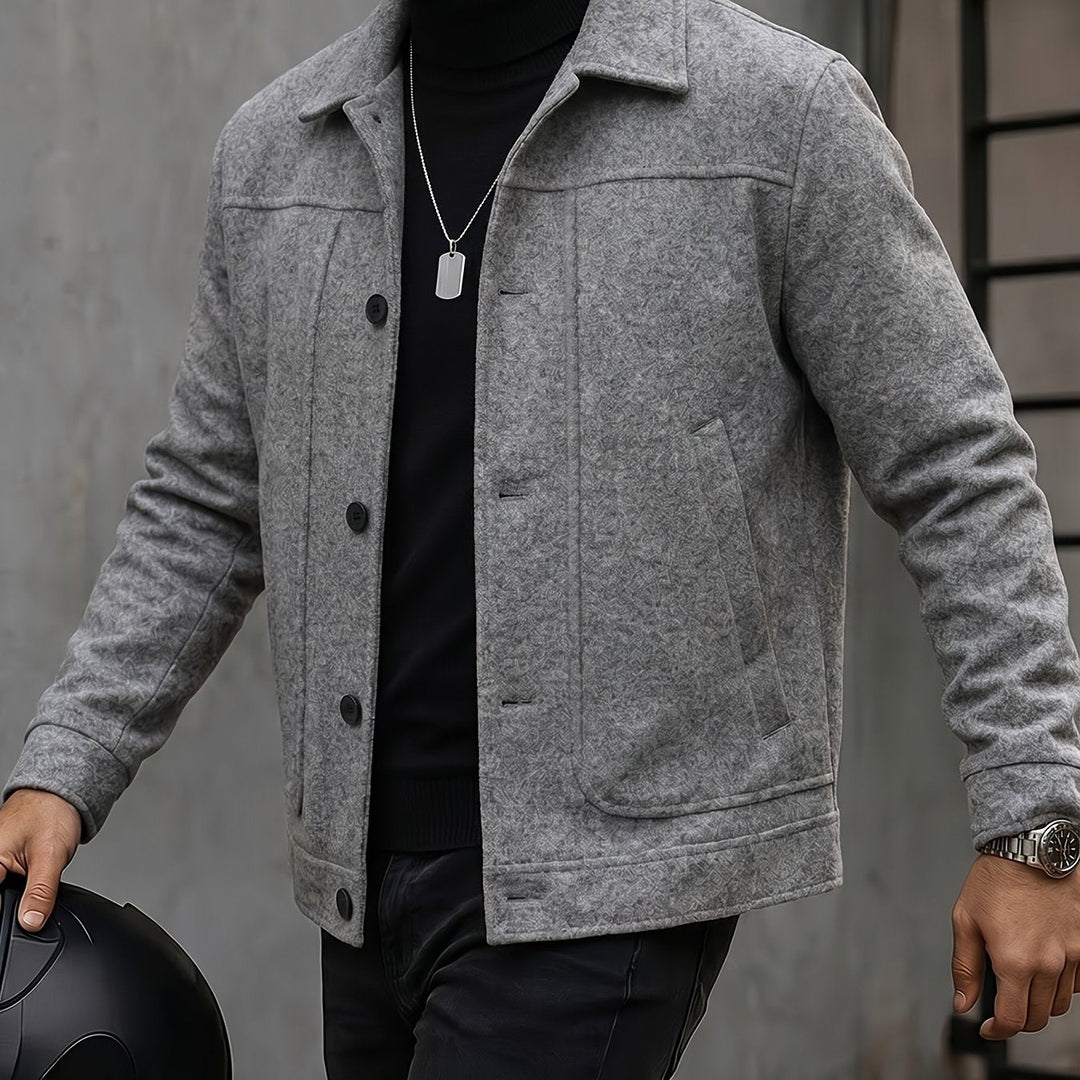 Adam | Tailored Button-Front Jacket