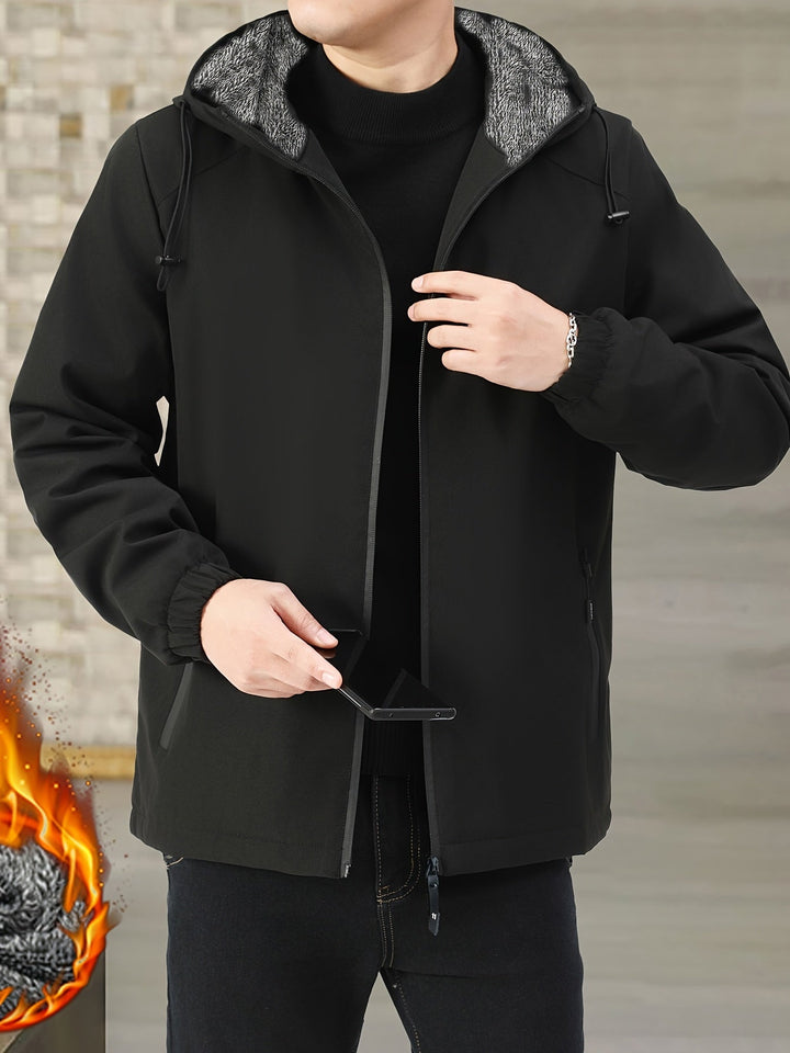 Grant | Hooded Zip-Front Winter Jacket