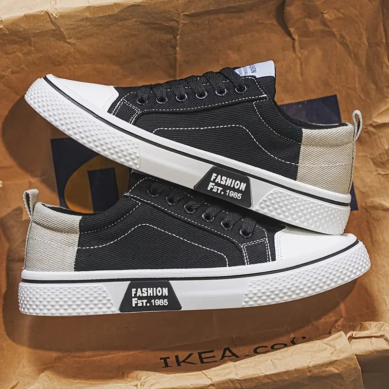 Men's Cushioned Lace-Up Shoes | All-Day Comfort