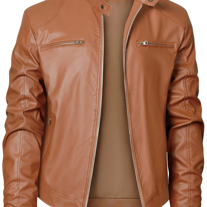 Felix | Moto-Style Stand-Collar Jacket