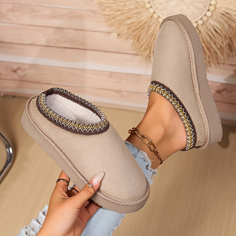 Camilla | Soft-Lined House Slippers with Non-Slip Sole