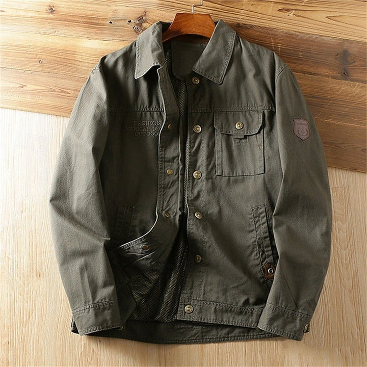 Gregor | Lightweight Utility Jacket with Lapel Collar