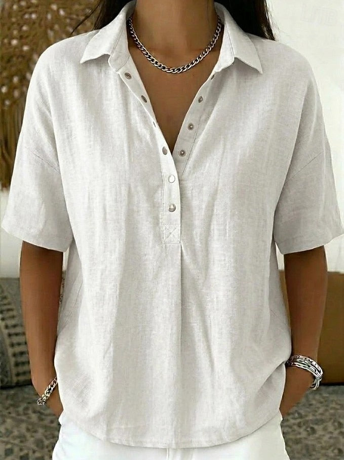 Quinley | Casual Buttoned Collar Shirt