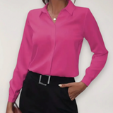 Professional Office Blouse | Tailored Comfort, Timeless Style