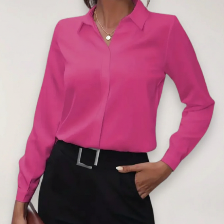 Professional Office Blouse | Tailored Comfort, Timeless Style