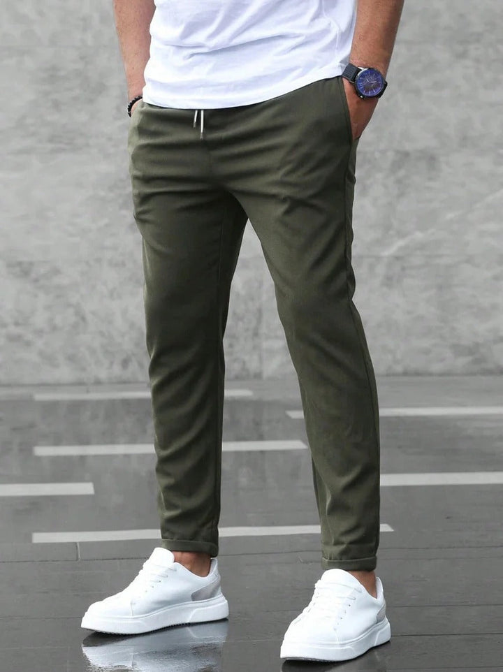 Idris | Pull-On Trousers with Elasticated Waist