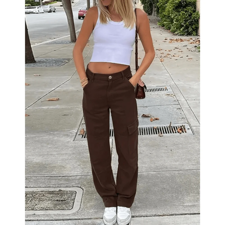 Pearl | Utility Cargo Trousers