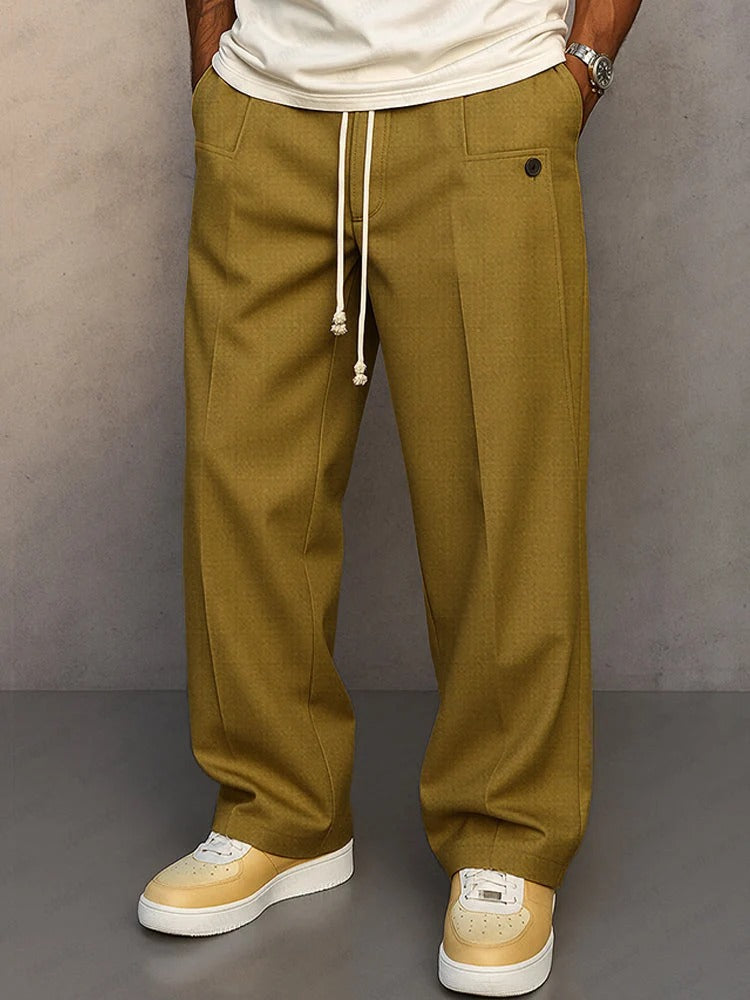 Hector | Tailored Trousers with Drawstring Waist