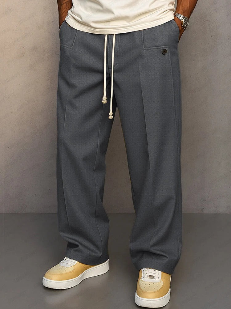 Ambrose | Smart Trousers with Drawstring Waist