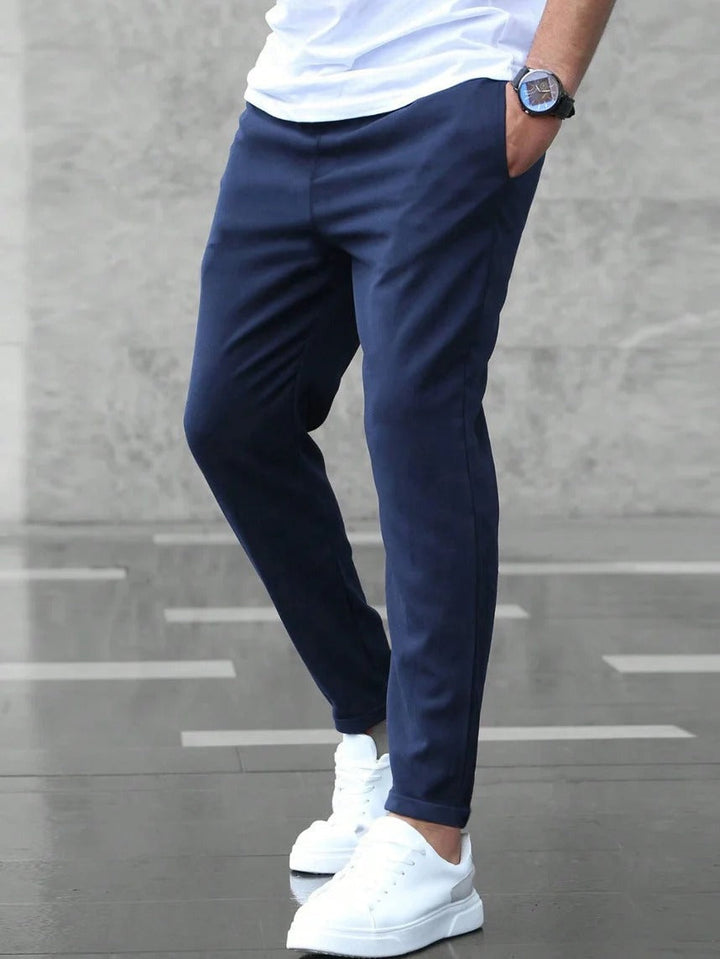 Idris | Pull-On Trousers with Elasticated Waist