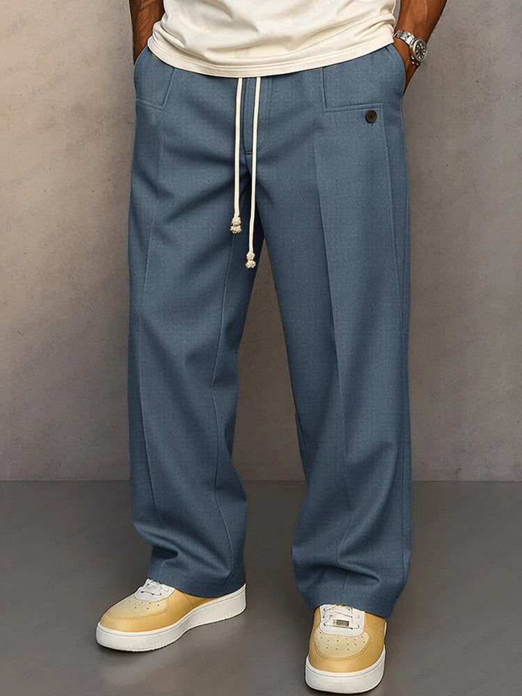 Ambrose | Smart Trousers with Drawstring Waist
