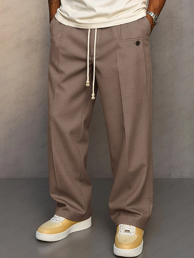 Hector | Tailored Trousers with Drawstring Waist