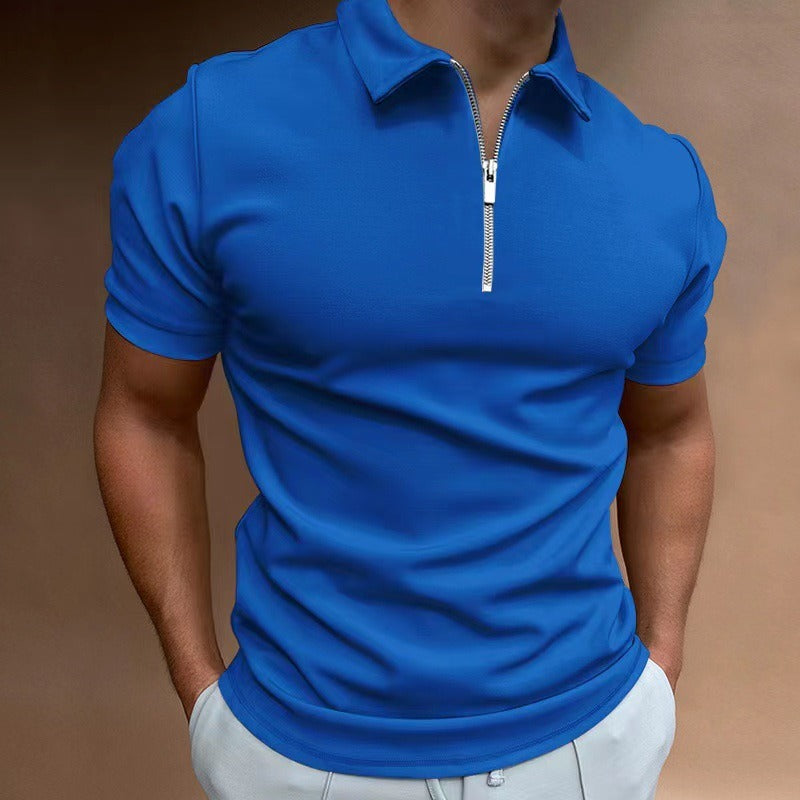 Men's Zip Polo | Versatile Casual Comfort