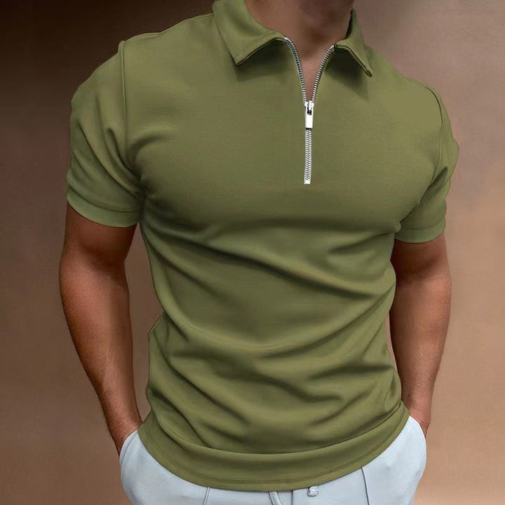 Men's Zip Polo | Versatile Casual Comfort
