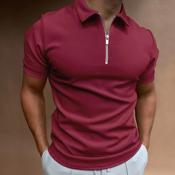 Men's Zip Polo | Versatile Casual Comfort