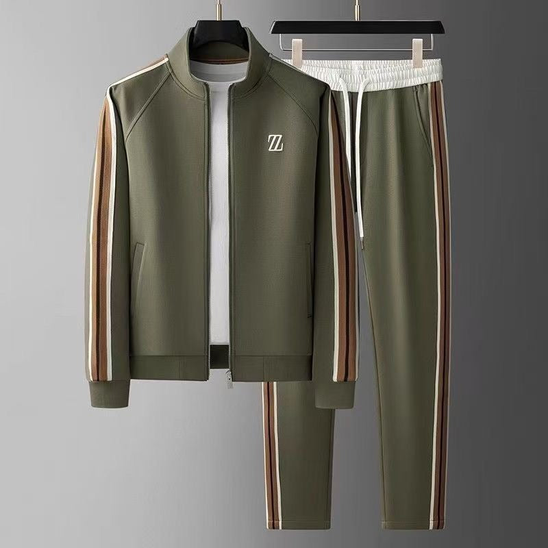 Ernest | Zip-Up Jacket and Drawstring Trousers Set