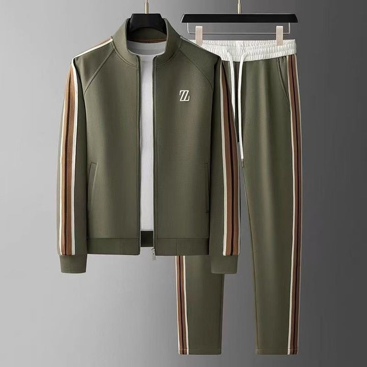 Ernest | Zip-Up Jacket and Drawstring Trousers Set