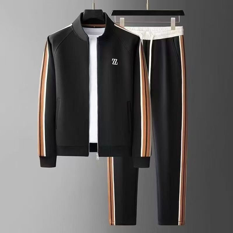 Ernest | Zip-Up Jacket and Drawstring Trousers Set
