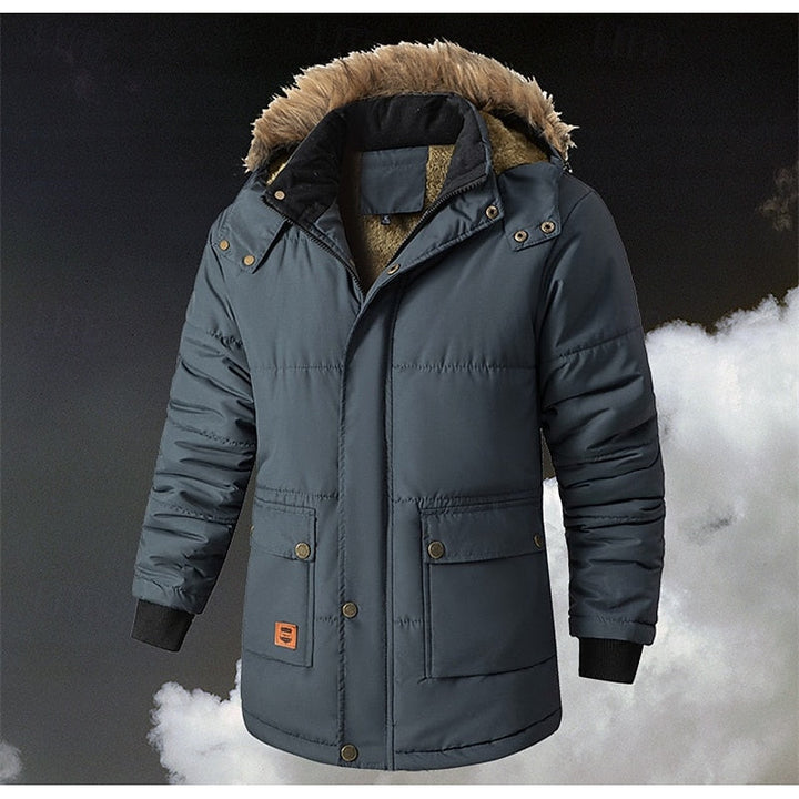 Jasper | Padded Hooded Parka with Pockets