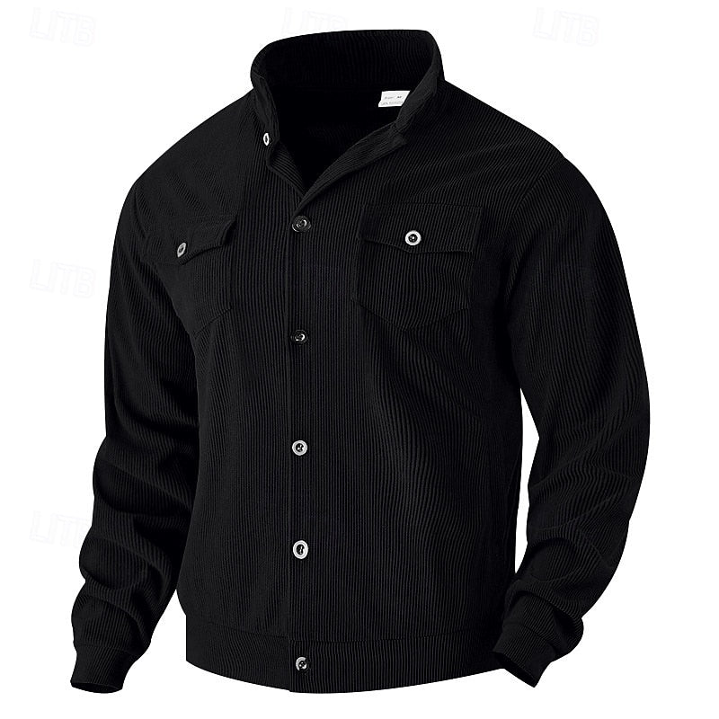 Alistair | Lightweight Lapel-Collar Button Jacket
