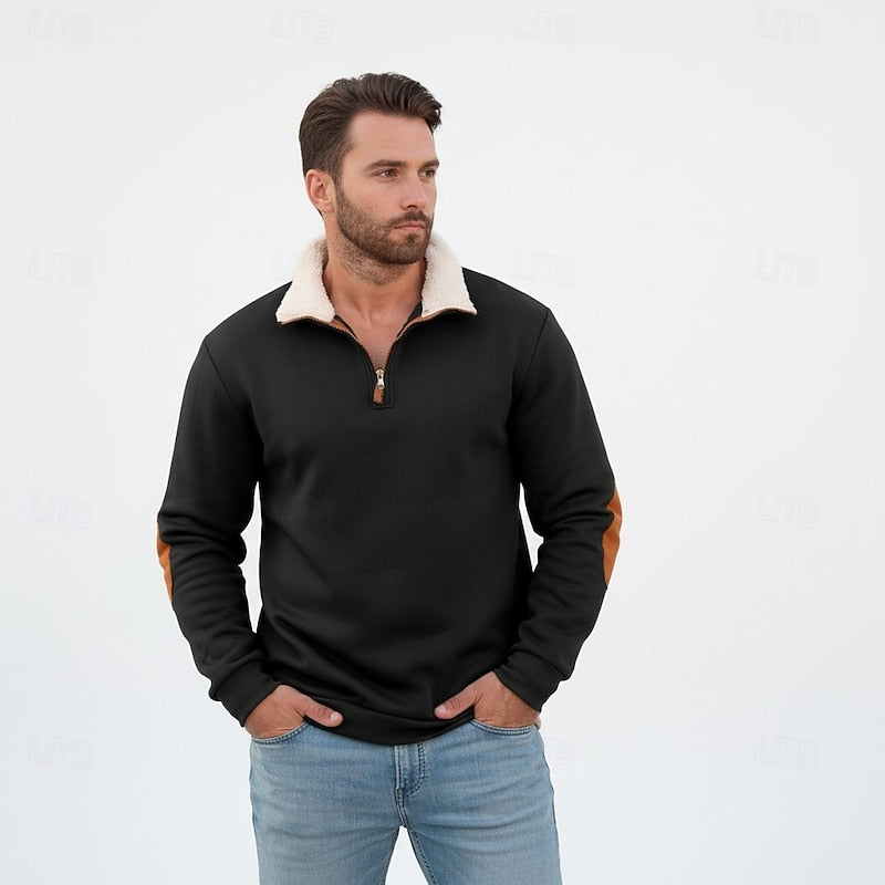 Clive | Soft Quarter-Zip Pullover