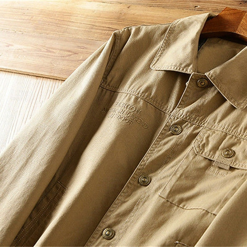 Gregor | Lightweight Utility Jacket with Lapel Collar