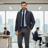 Men's Waterproof Winter Jacket | Fleece Lined, Thermal Protection