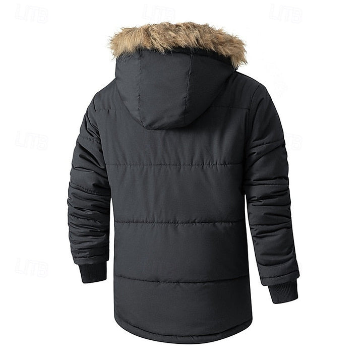 Jasper | Padded Hooded Parka with Pockets