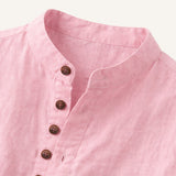 Men's Summer Sets | Retro Cotton & Linen Comfort
