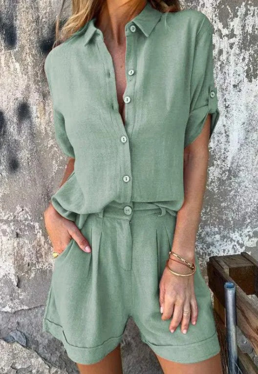 Miranda | Lightweight Top and Shorts Set