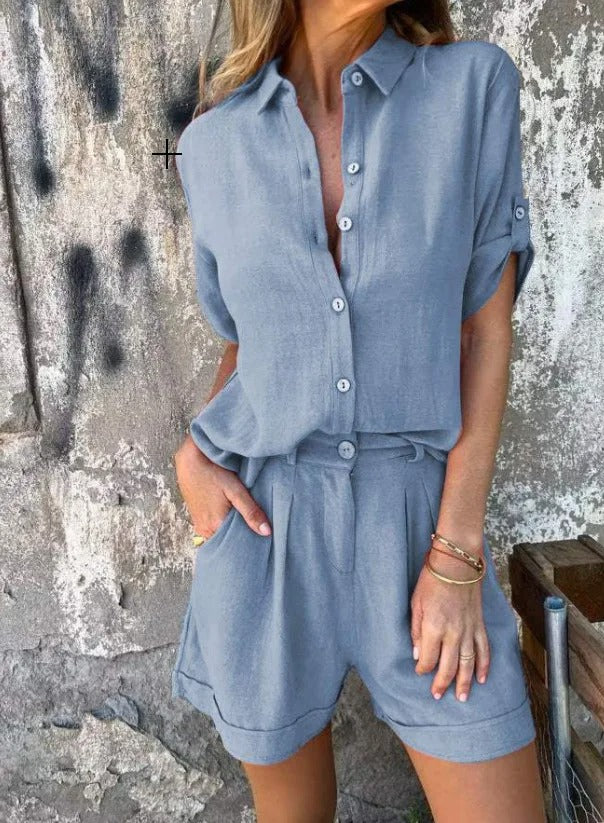 Miranda | Lightweight Top and Shorts Set