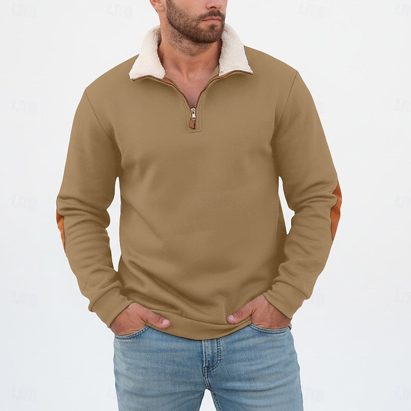 Clive | Soft Quarter-Zip Pullover