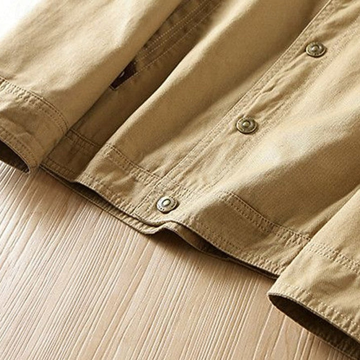 Gregor | Lightweight Utility Jacket with Lapel Collar