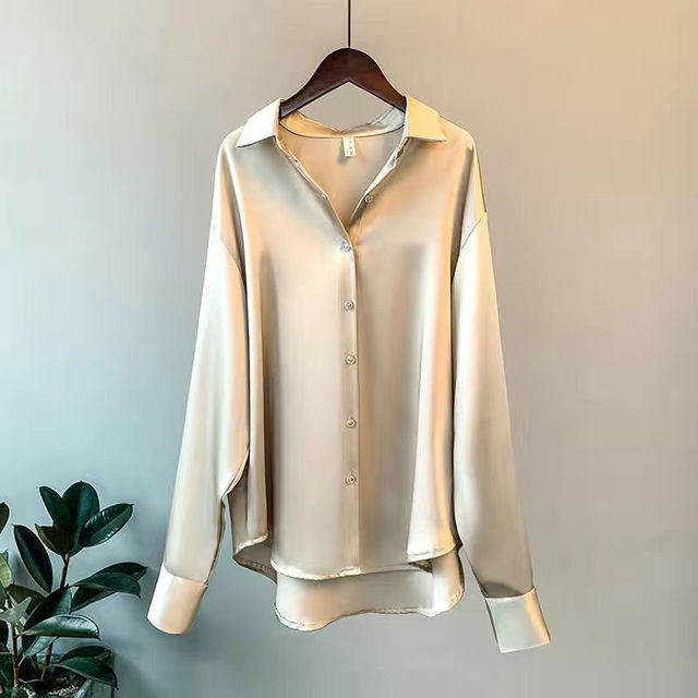 Florence | Loose-Fit Satin Blouse