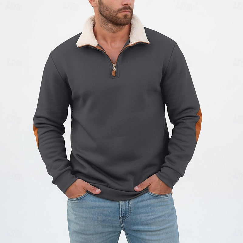 Clive | Soft Quarter-Zip Pullover