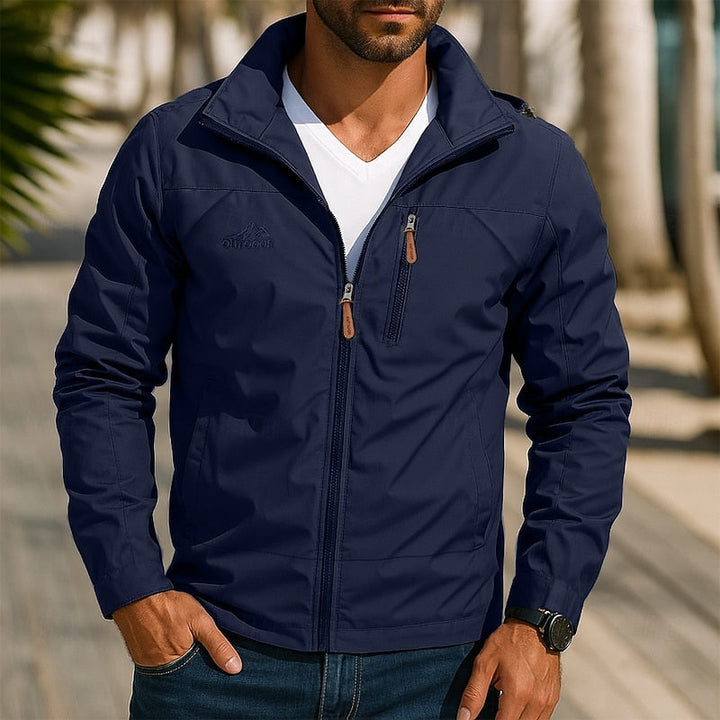 Martin | Wind-Resistant Stand-Collar Zip Jacket