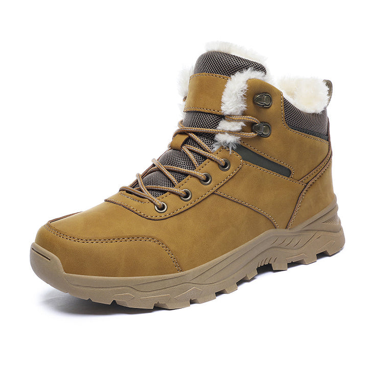 William | Water-Resistant Leather Winter Boots