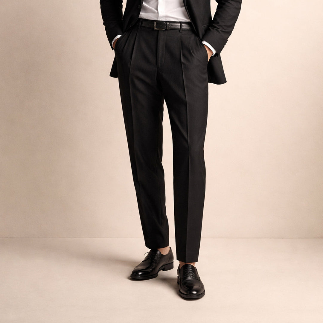 Ruaridh | Pleated Tailored Trousers