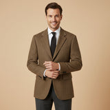 Men's Wool Herringbone Blazer | Classic Sophistication, Timeless Style