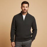 Men's Cashmere Half Zip Sweater | Premium Comfort, Sophisticated Style