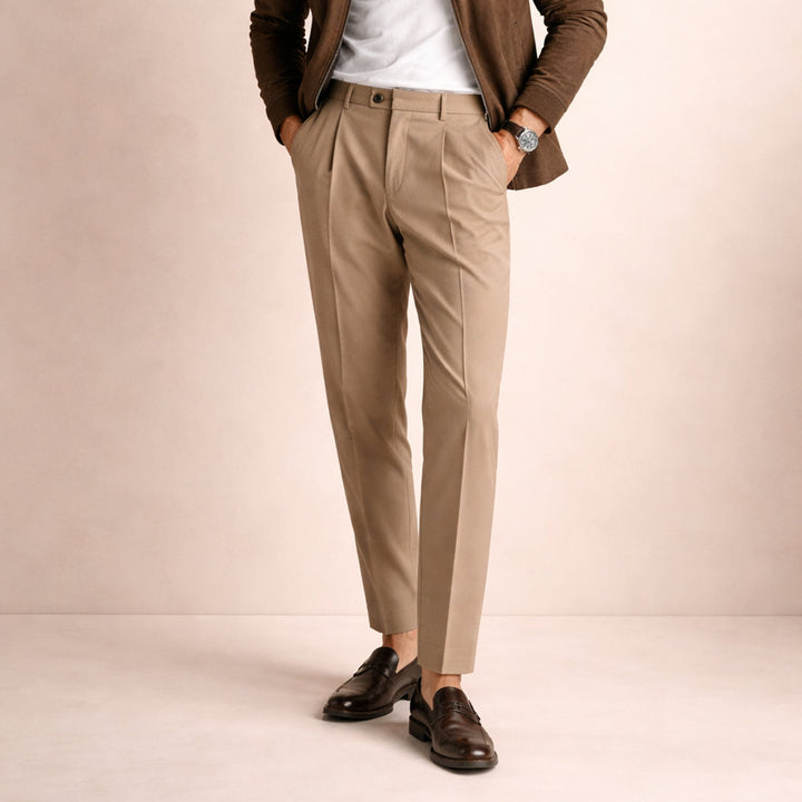 Ruaridh | Pleated Tailored Trousers