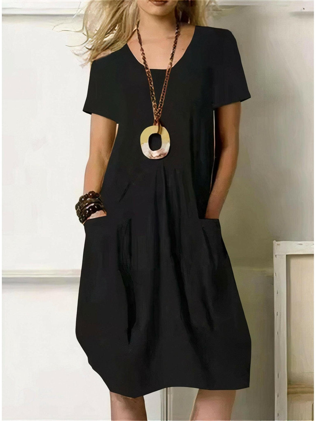 Amy | Cotton A-Line Dress
