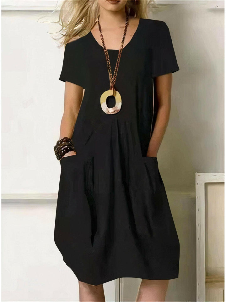 Amy | Cotton A-Line Dress
