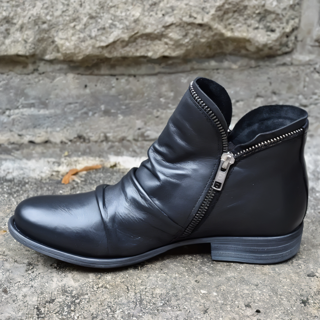 Georgia | Easy-On Ankle Boots with Quick Fastening