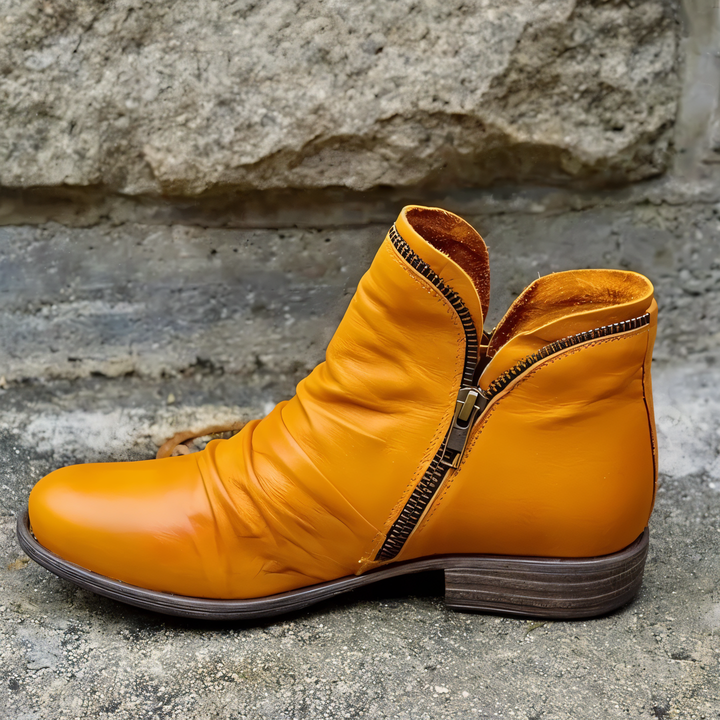 Georgia | Easy-On Ankle Boots with Quick Fastening