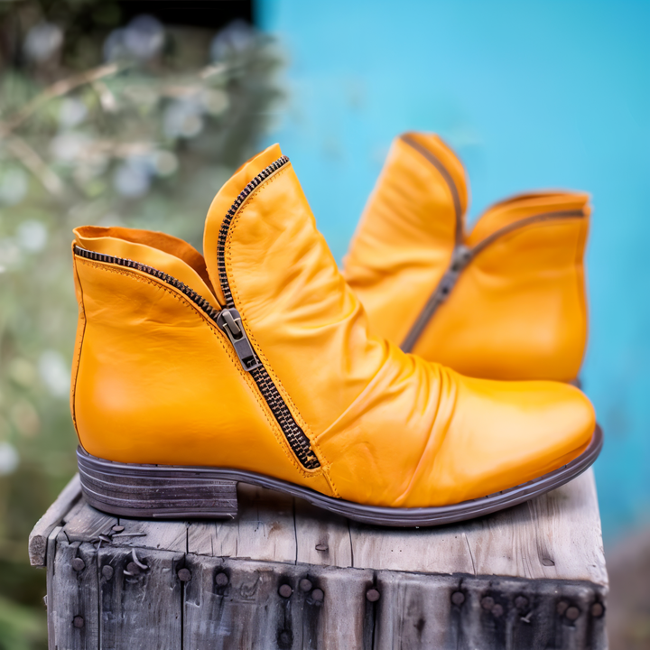Georgia | Easy-On Ankle Boots with Quick Fastening